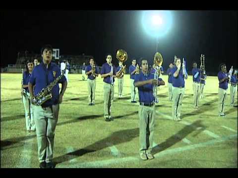 Crosbyton High School Marching Band Performance-(Crosbyton vs Smyer)