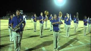 Crosbyton High School Marching Band Performance-(Crosbyton vs Smyer)