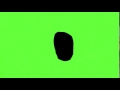 Black Man Laughing In The Dark Green Screen