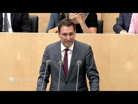 Staatsminister Georg Eisenreich im Bundesrat am 28. Juni 2019: Mietwohungsbau - Bayern