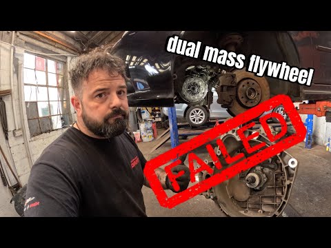 vibration through the whole of the car... failed dual mass flywheel