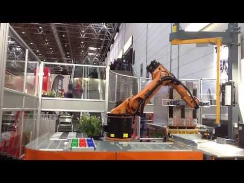 Toppy Pallet System automatic pallet creator - Interpack 2014