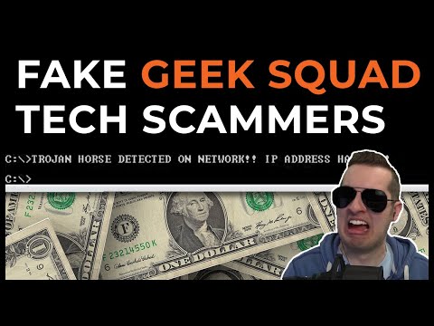 Fake Geek Squad Tech Support Scammers Exposed [Full Call]