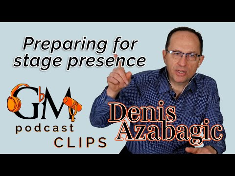 Denis Azabagić talks Preparing for Stage Presence | Guitar by Masters Podcast