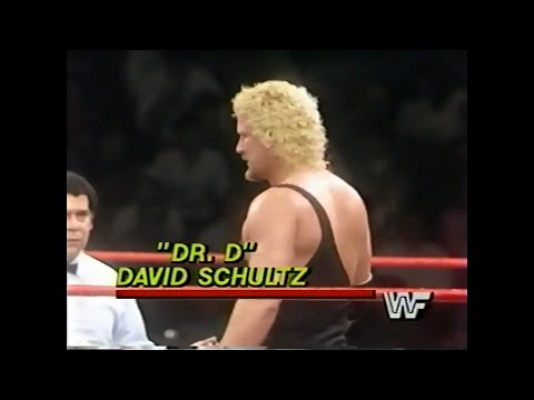 Dr D David Schultz vs SD Jones   All Star Wrestling Feb 26th, 1984