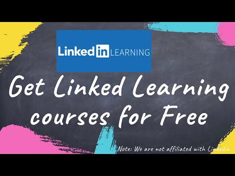 Free access to Linked Learning account via your public library