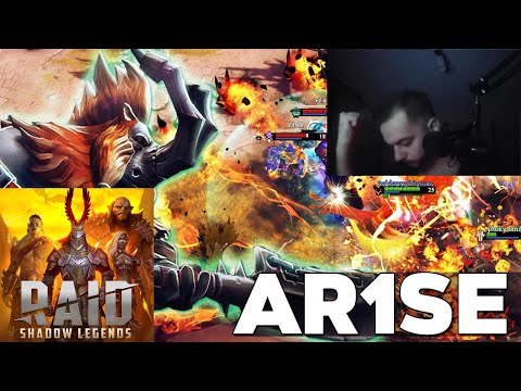 Ar1se Magnus Top Plays Hard Game Void Meta Build Plays Dota 2 Highlights And RAID!!