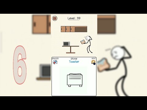 Draw Puzzle : Sketch It ∥ Walkthrough Gameplay ∥ Level 97-107  ∥  Best Android Puzzle Game of 2020