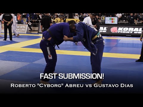 Roberto "Cyborg" Abreu vs Gustavo Dias (FAST SUBMISSION!)