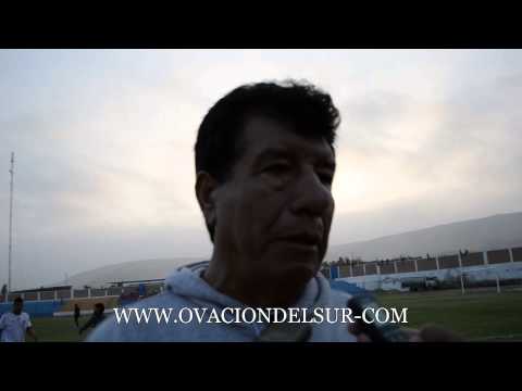 Entrevista a Helard Delgado D.T. de Saetas de Oro - Copa Perú Etapa Departamental 28/07/2013