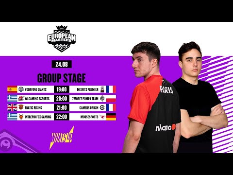EU Masters Summer 2020 | Group Stage | Day 1
