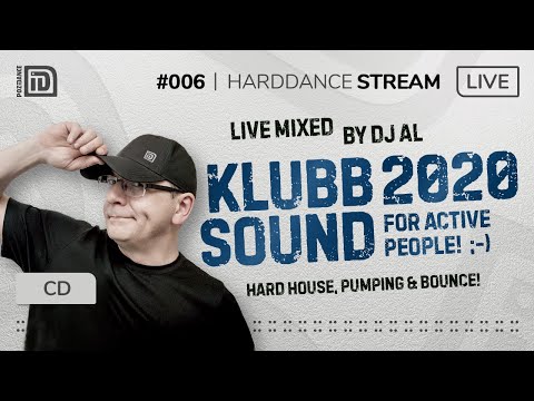 HARDDANCE live stream 006 - KLUBB SOUND 2020 mixed by DJ AL