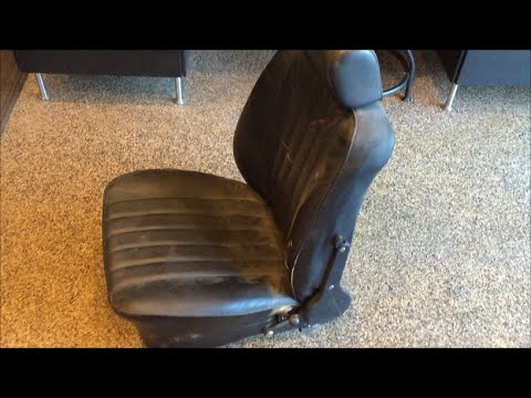 Porsche 911 Seat and Seat Track Removal