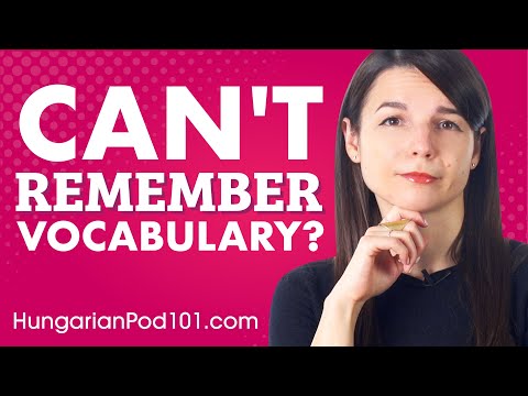 5 Tips on How Remember Hungarian Vocabulary Fast