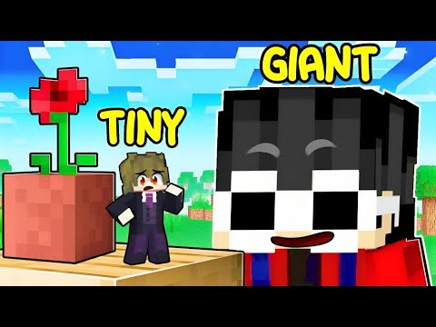 Insane Minecraft Battle: GIANT JUNGKurt vs TINY KENJI!