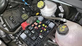 2018 Transit 250 Fuel Pump Fuses & Relay, Starter Relay Location