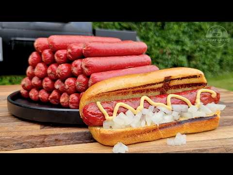 Making Skinless All-Beef Hot Dogs from Scratch - Easiest Smoked Franks at Home