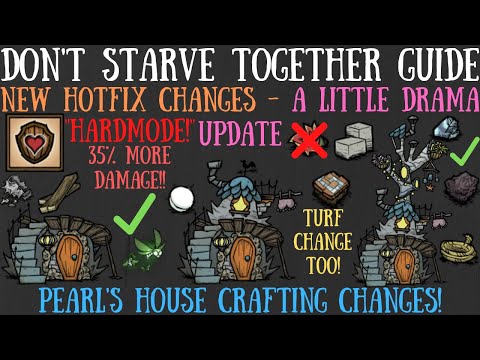 HUGE A Little Drama Update Hotfix! Pearl's Quest Tweaks & More - Don't Starve Together Guide