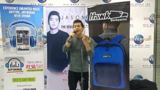 Jason Dy sings CAUGHT IN THE FEELING @JasonJamesDy