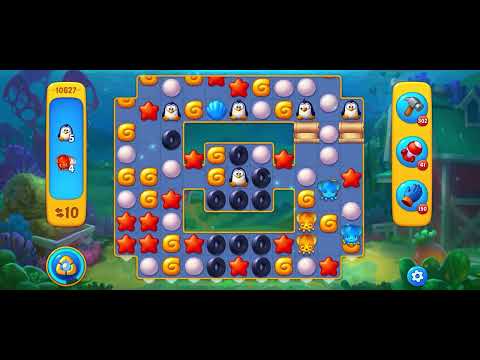 Fishdom level 10627 no boosters フィッシュダム ノーマル