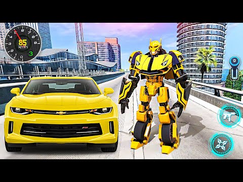Bumblebee Multiple Transformation Jet Robot - Jet Robot Car : Robot Car - Android GamePlay