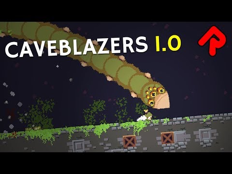 Let's play Caveblazers 1.0 gameplay: Spelunky-style roguelike's full release!