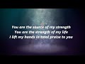 Richard Smallwood - Total Praise (Lyrics)