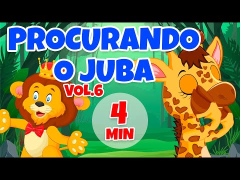 Procurando o Juba Vol. 6 - Giramille 4 min | Desenho Animado Musical