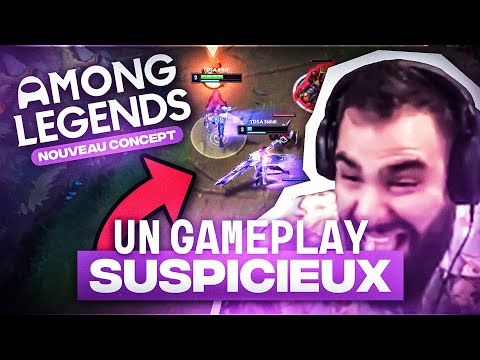 JE DOIS INT LA GAME DE WAKZ, SLIPIX, ODIN ET SIDIDI ! Among us sur League of Legends