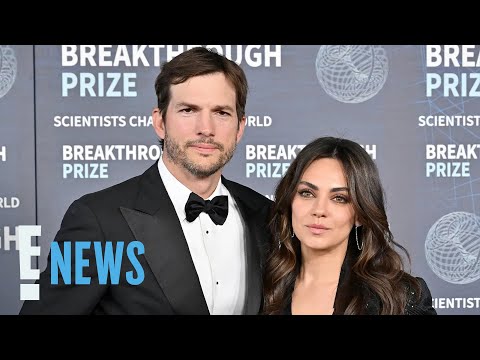 Ashton Kutcher Addresses Rumors He & Mila Kunis Don't Shower | E! News