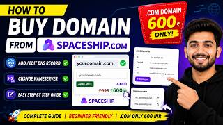 How to Purchase Domain from Spaceship.com + DNS Setup Guide