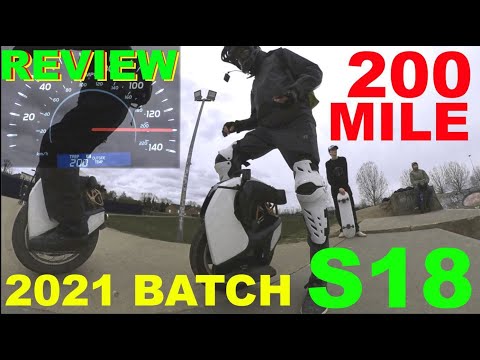 Kingsong S18 2021 Batch 200 Miles REVIEW