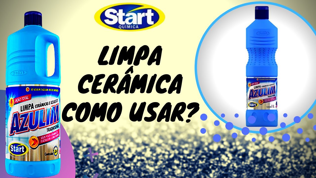 Como Usar Azulim Limpa CerâmicaOnde Comprar Aqui você aprende!!!
