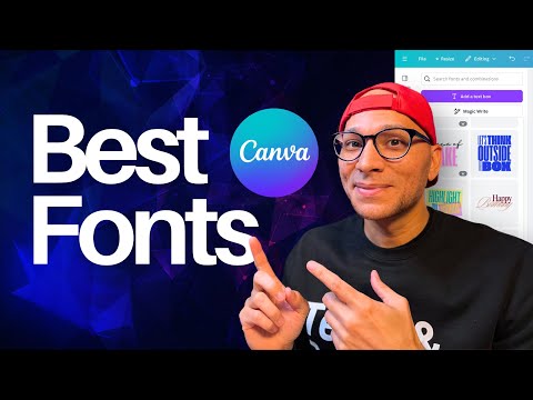 The Easiest Way to Find Font Pairings in Canva!