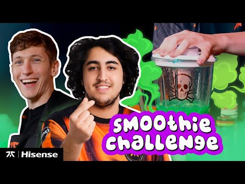 WHO LET THEM COOK - Pro Valorant Smoothie Challenge