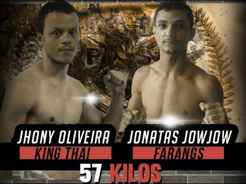 PORTUARIOS STADIUM - Jonatas Jow Jow (Farangs) X Jhony Oliveira (King Thai) - 57KG