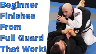 4 Submissions for White Belts