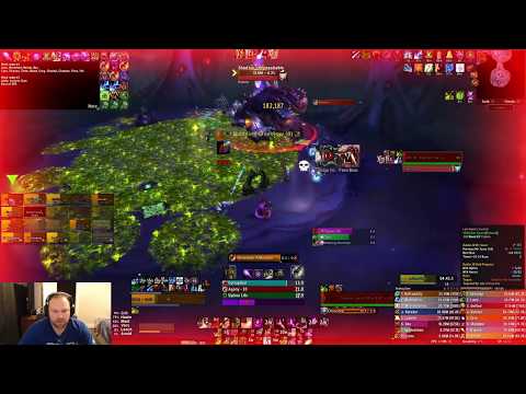 Mythic Shad'har the Insatiable Prog Kill Affliction Warlock POV