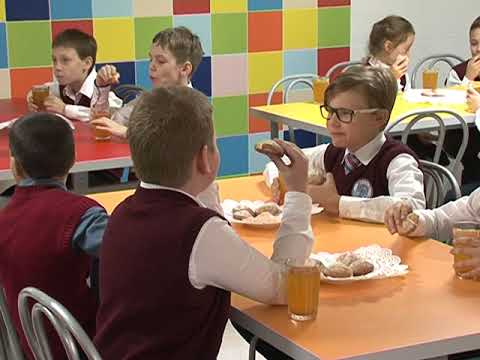 В городской школе №32 завершились работы по модернизации столовой