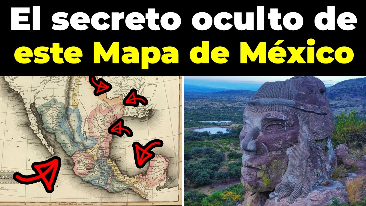 Este Mapa ANTIGUO cambiará tu PERSPECTIVA de México para SIEMPRE