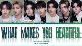 Download lagu ENHYPEN- 'What Makes You Beautiful - One Direction' Lyrics [Color Coded English] ♡ mihyunii mp3