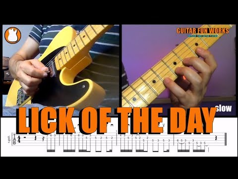 Lick Of The Day Nr  18   Guitar Fun Works