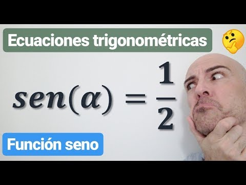 ECUACIONES TRIGONOMÉTRICAS con función seno. sen(x)=1/2