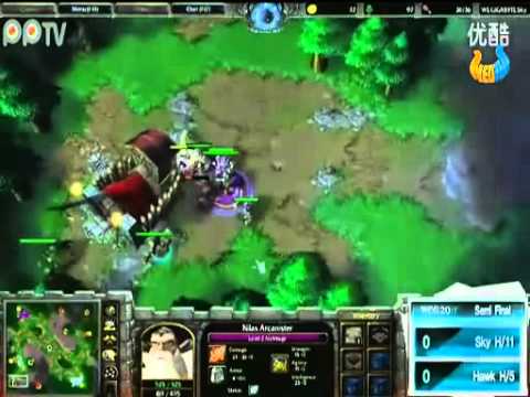 WCG2011 Sky vs Hawk game1 AI Semifinals