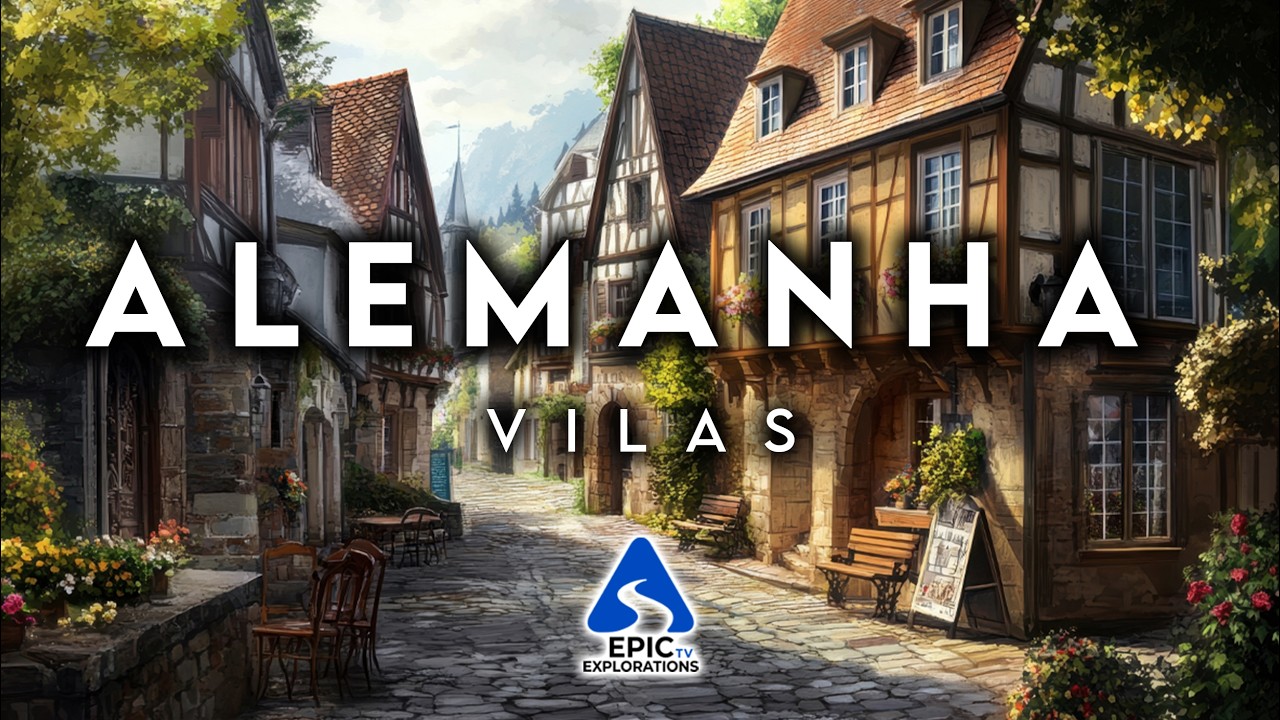 As Vilas Mais Bonitas da Alemanha | Vídeo de Viagem em 4K