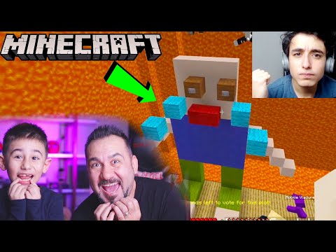 Sesegel Çocuk -  WHAT KIND OF KING IS THIS?  WE MADE A TREE HOUSE-FIRE-KING-RAINBOW IN MINECRAFT!  |  WE ARE PLAYING MINECRAFT BUILD BATTLE