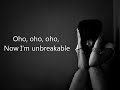 Unbreakable Lyrics - Faydee ft  Miracle | MM