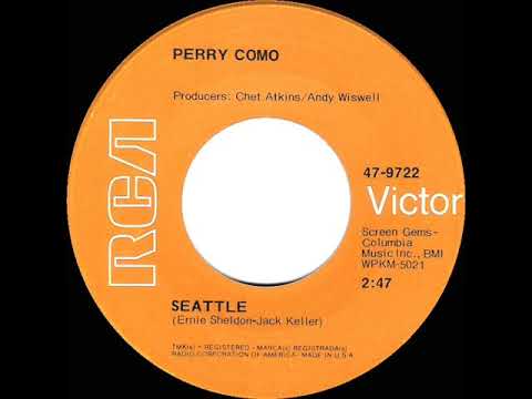 1969 HITS ARCHIVE: Seattle - Perry Como (mono 45)