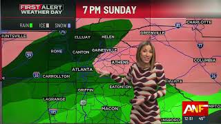 FIRST ALERT WEATHER: What to expect this weekend during the weekend ice storm