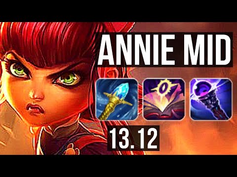 ANNIE vs NEEKO (MID) | 12.3M mastery, 2600+ games, 6/2/8 | NA Master | 13.12